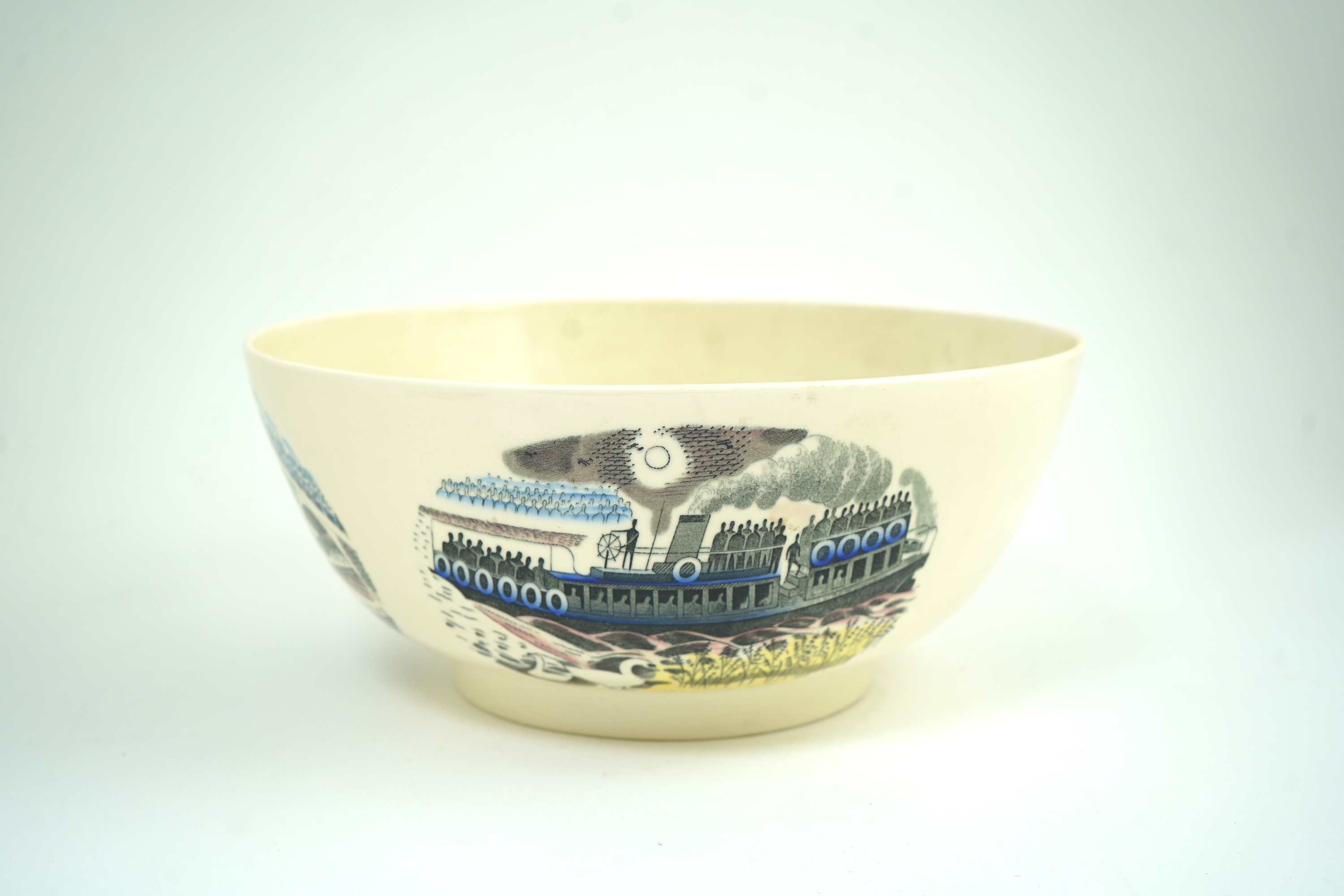 Eric Ravilious (1903-1942) for Wedgwood: A 'Boat Race bowl'